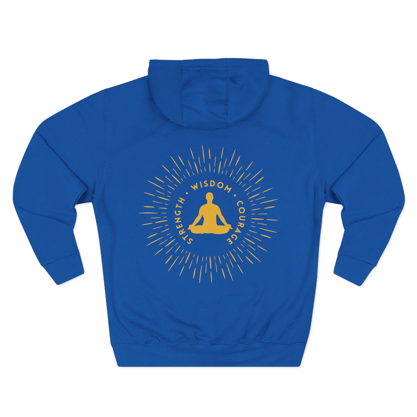 Strength, Wisdom & Courage Sweatshirt Fleece Hoodie, Men