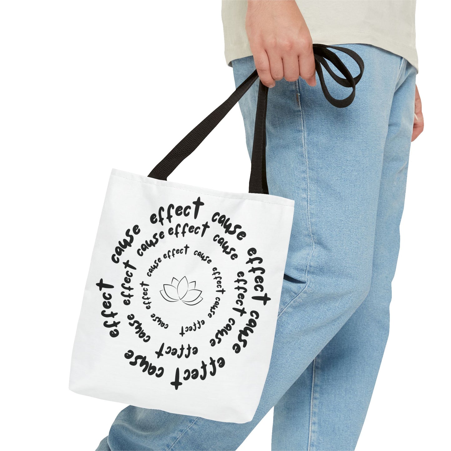 Karma Cause and Effect Tote Bag