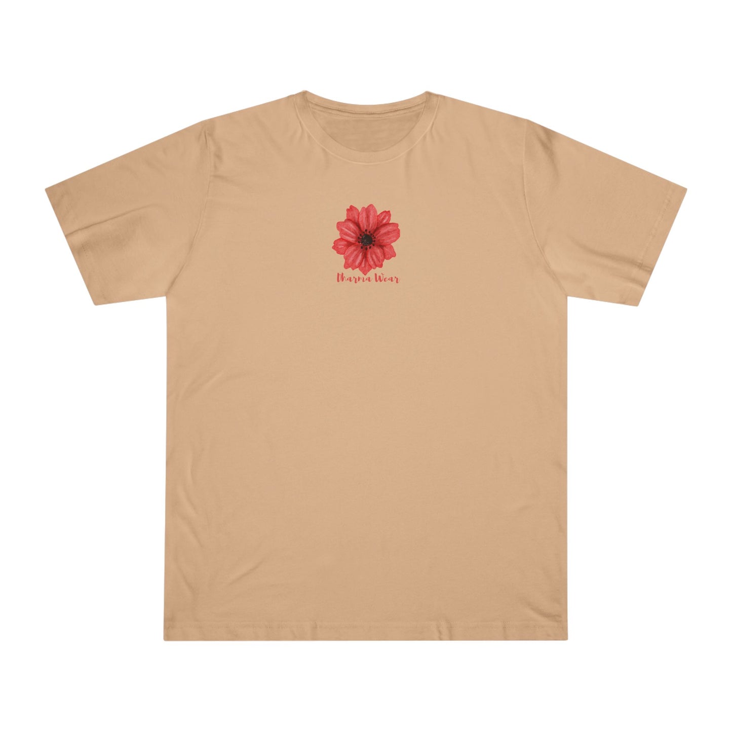Buttercup Pink Flower Print T-shirt White, Women