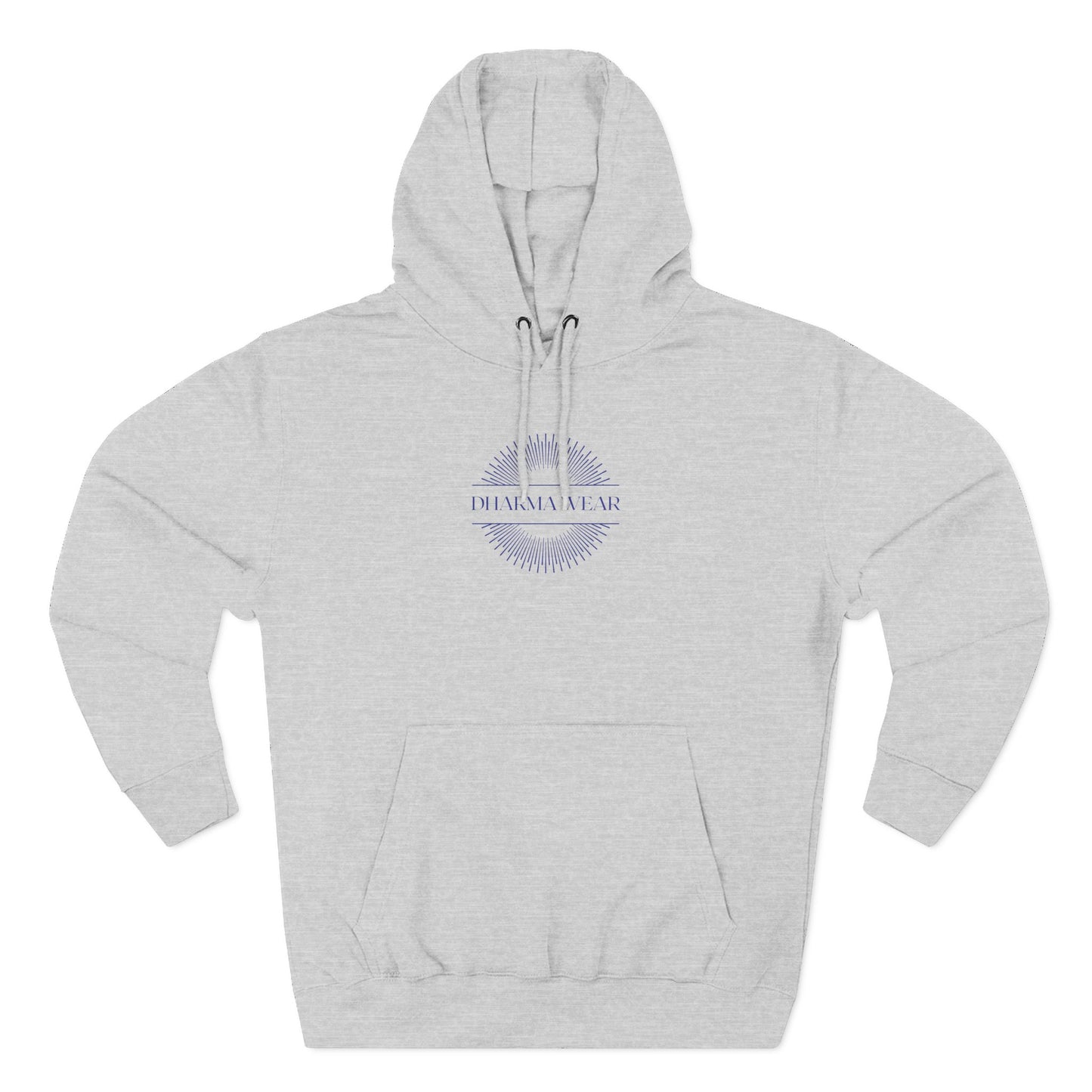 Yoga Atha Sweatshirt Fleece Hoodie Heather Grey Black, Women