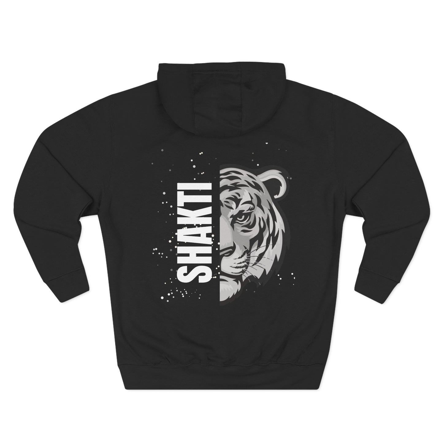 Shakti Power Sweatshirt Fleece Hoodie White, Women