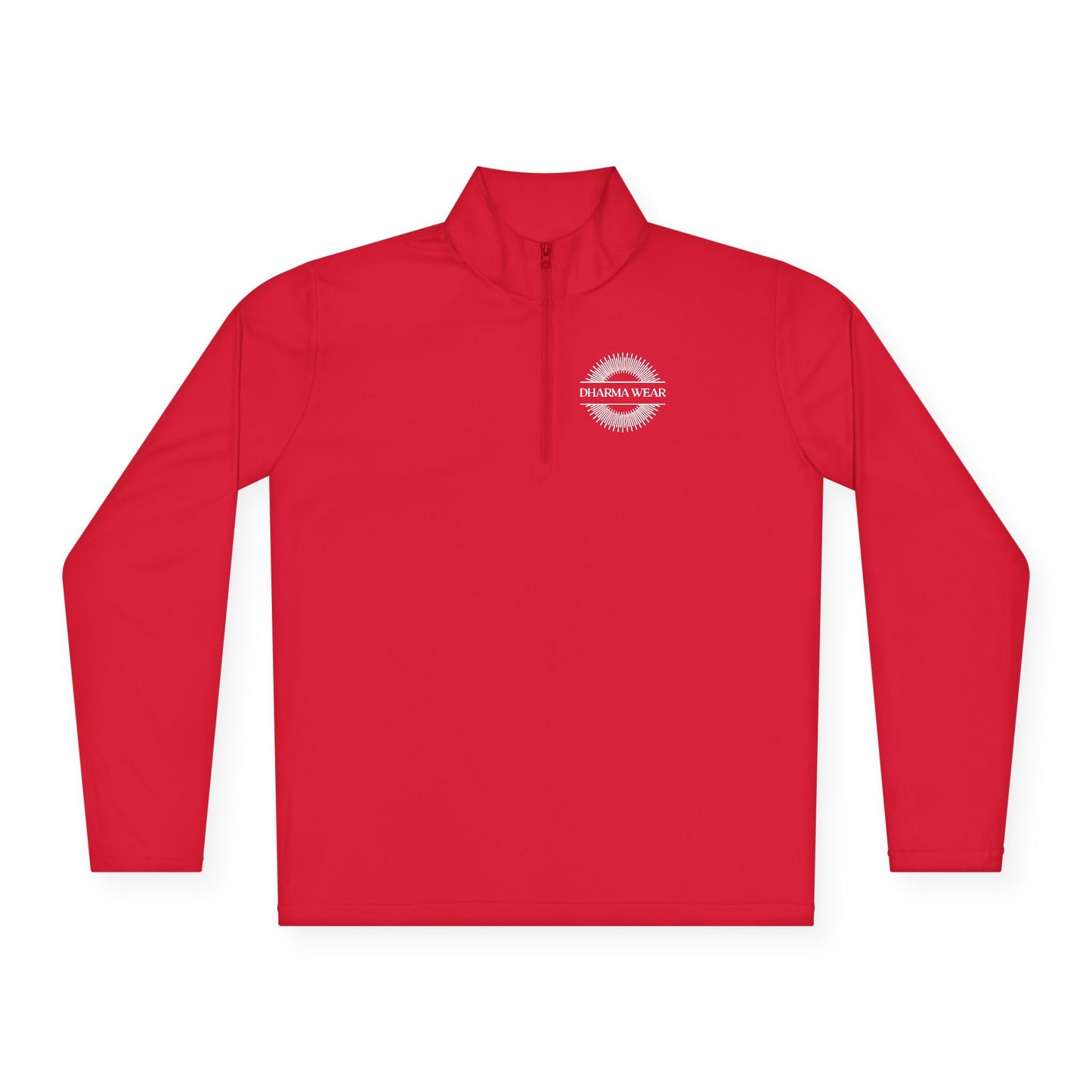 Ganesha Quarter-Zip Pullover True Red, Men