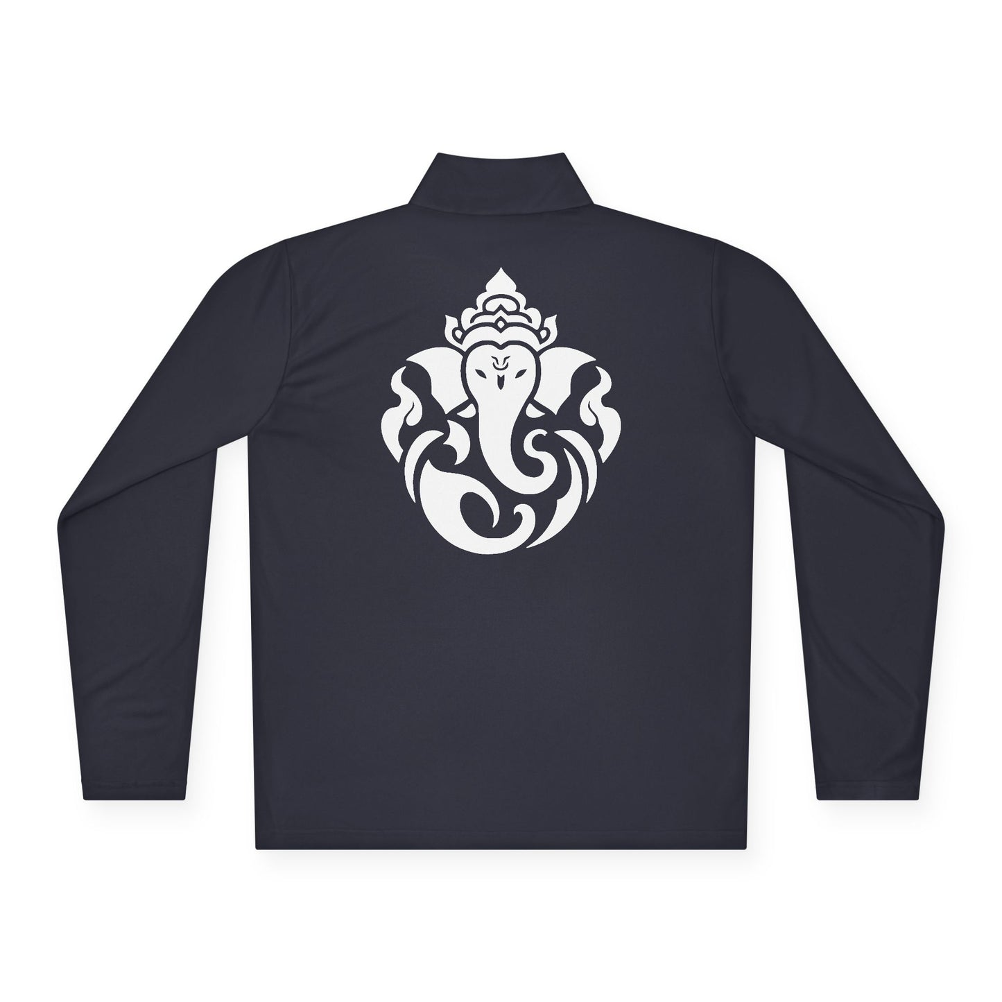 Ganesha Quarter-Zip Pullover Black, Men