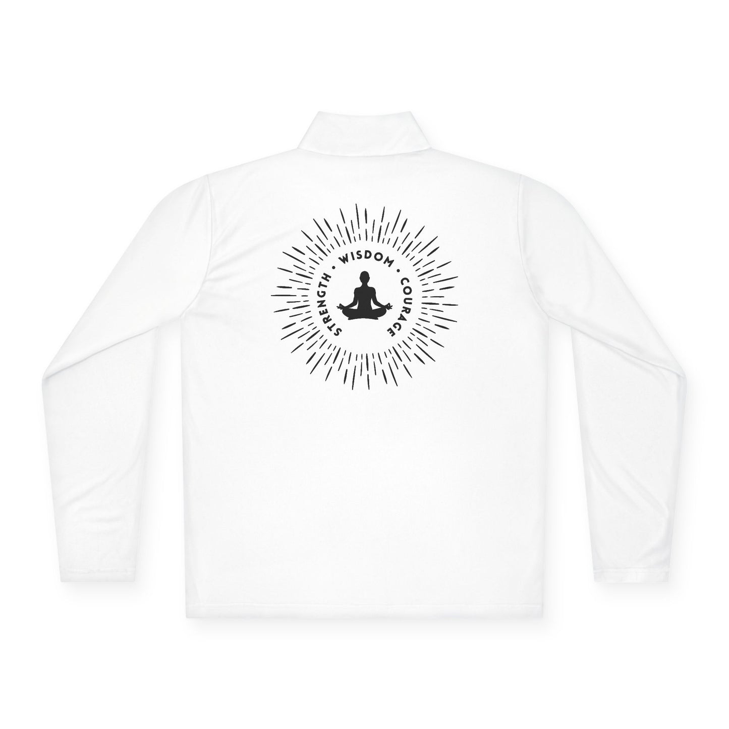 Strength, Wisdom & Courage Quarter-Zip Pullover, Women