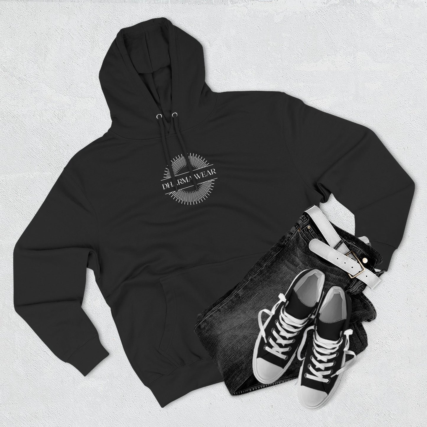 Shakti Power Sweatshirt Fleece Hoodie Charcoal Heather, Women