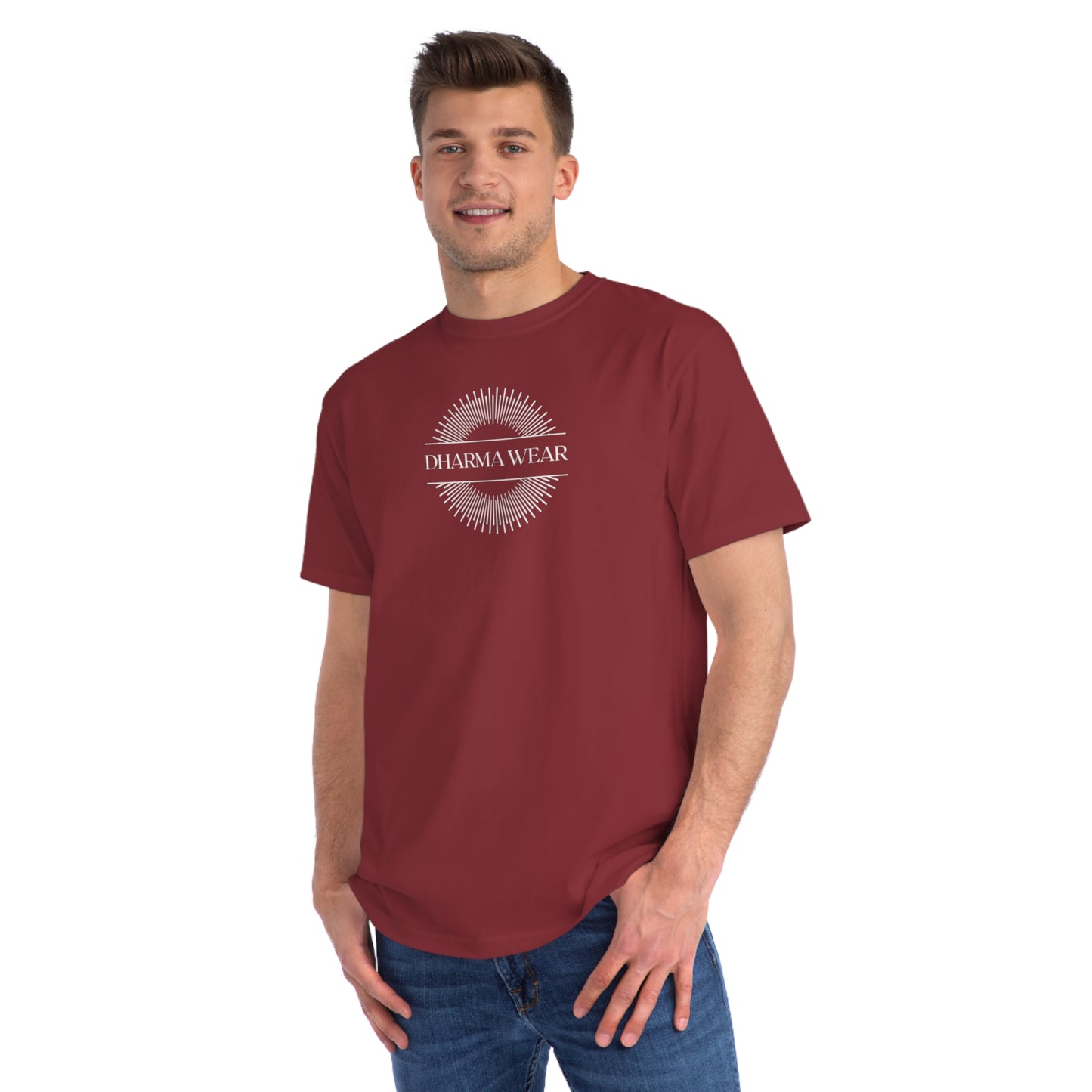 Logo Organic Cotton Unisex T-Shirt Red Pepper, Men