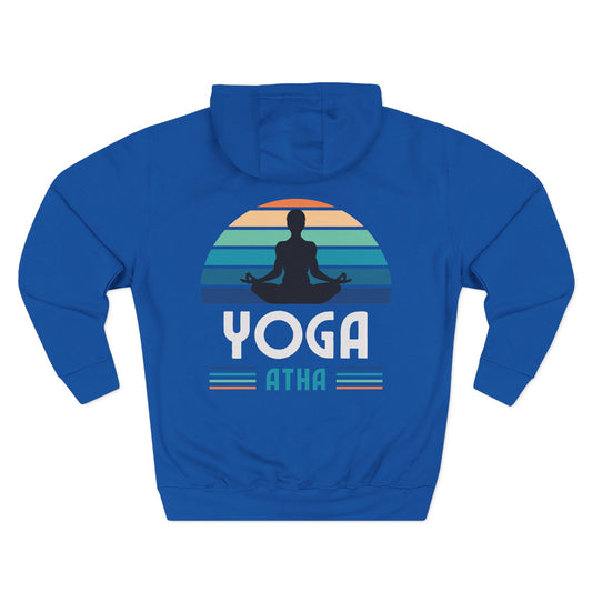 Yoga Atha Sweatshirt Fleece Hoodie, Women