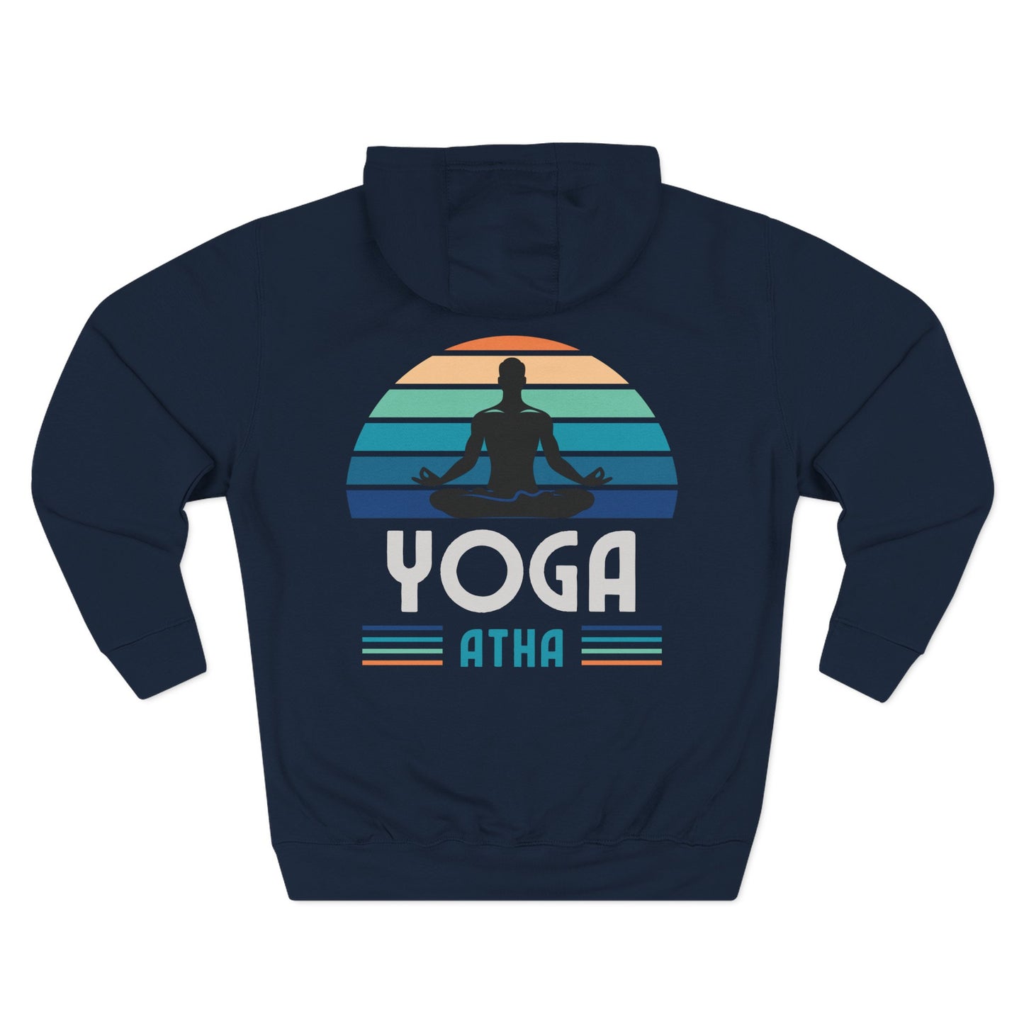 Yoga Atha Sweatshirt Fleece Hoodie, Men