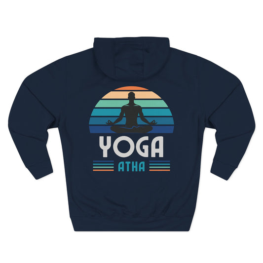 Yoga Atha Sweatshirt Fleece Hoodie, Men