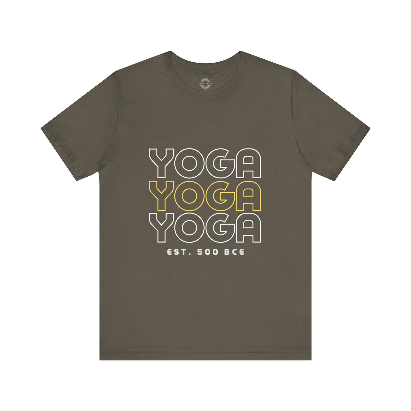 Yoga Est. 500 BCE T-Shirt Forest Black, Women