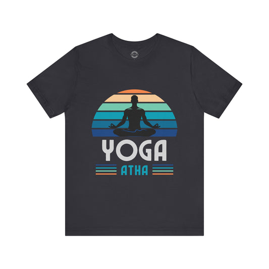 Yoga Atha Cotton T-Shirt Dark Grey, Men