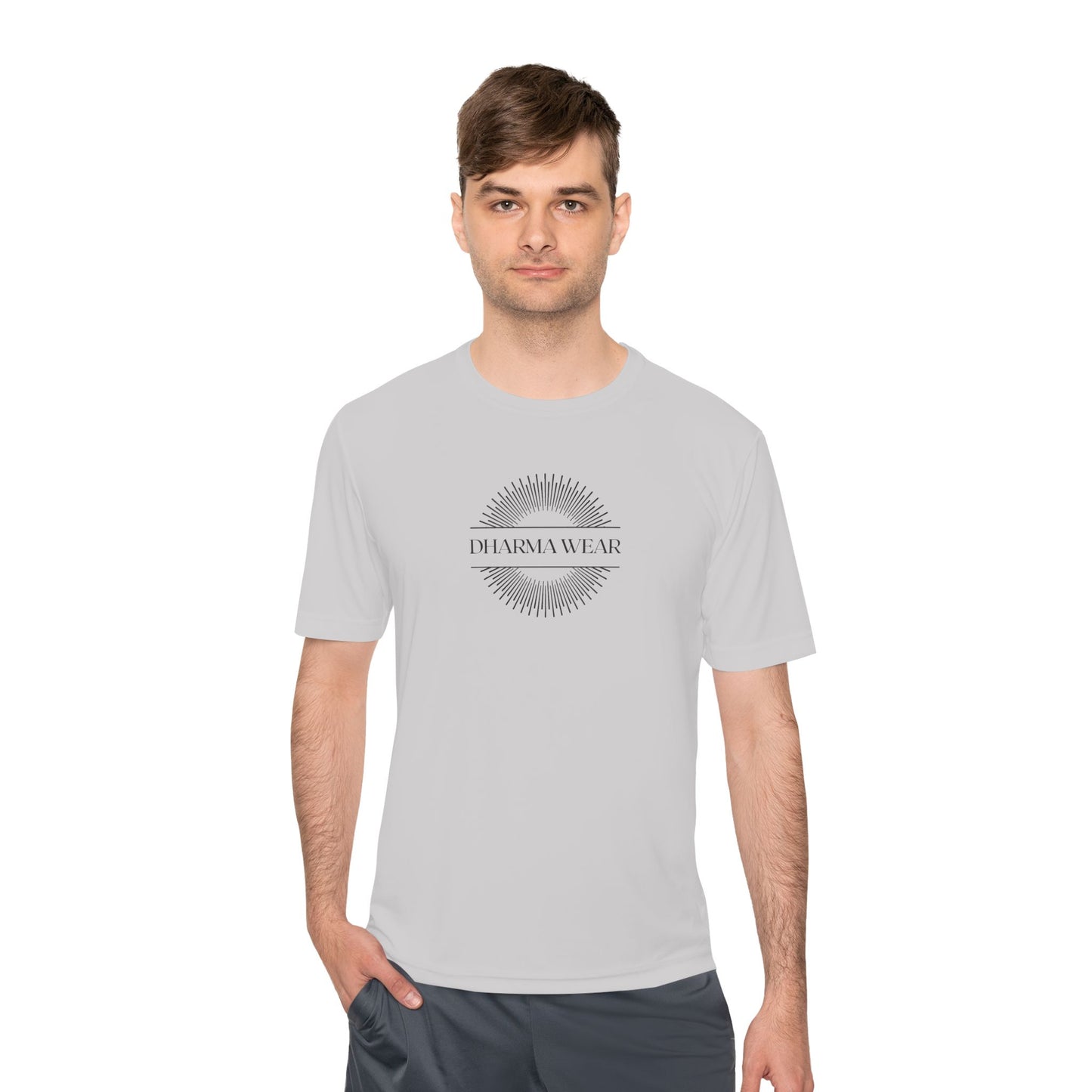 Logo Athletic Tee Sand, Men