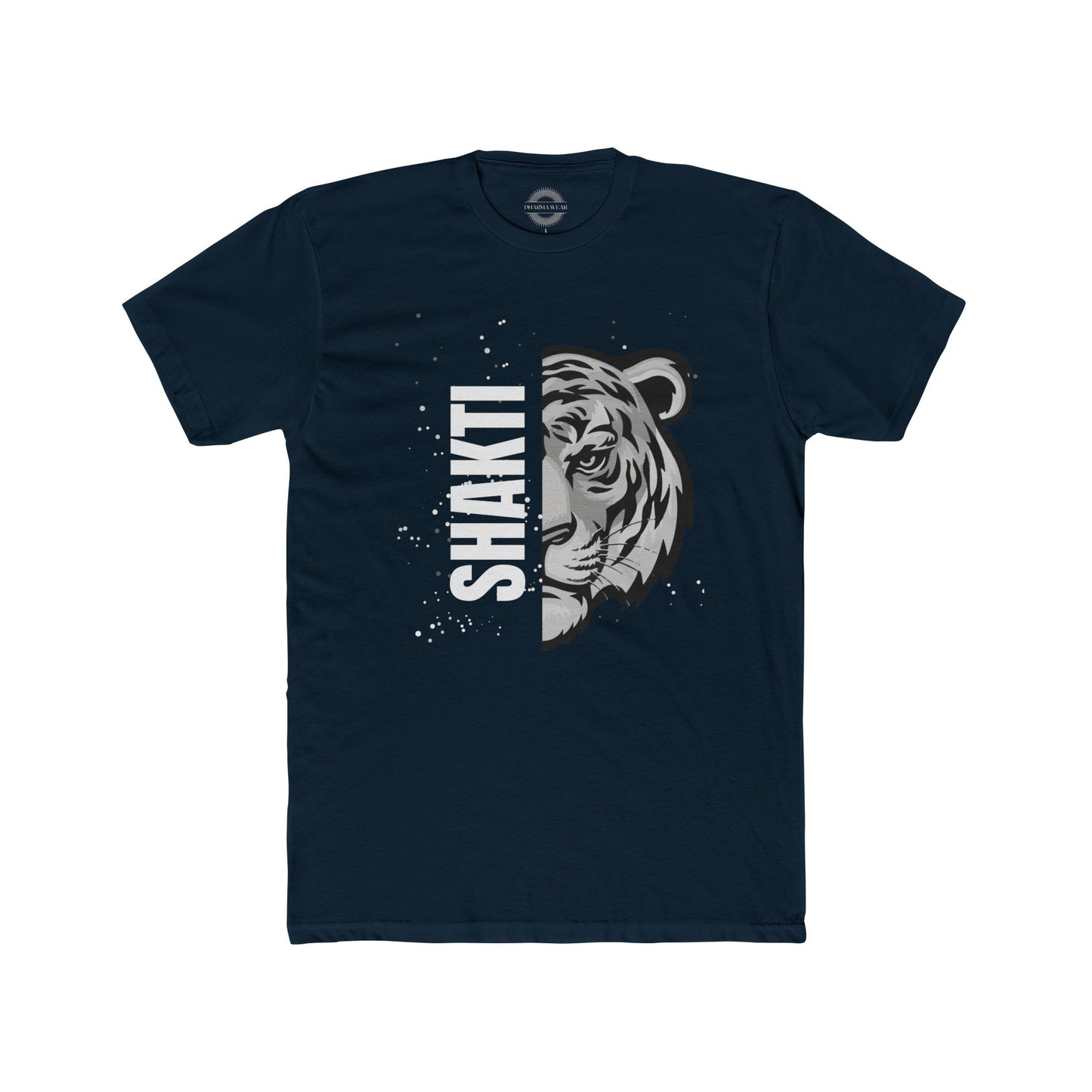 Shakti Tiger Crew T-Shirt Solid Military Green, Men