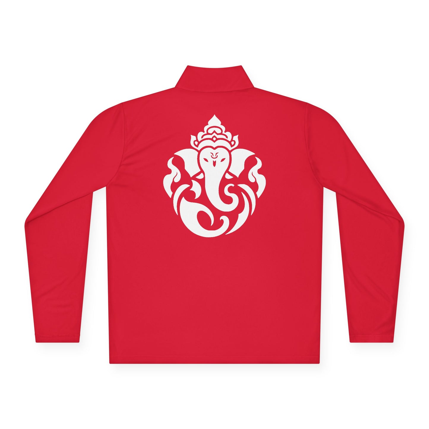 Ganesha Quarter-Zip Pullover True Red, Men