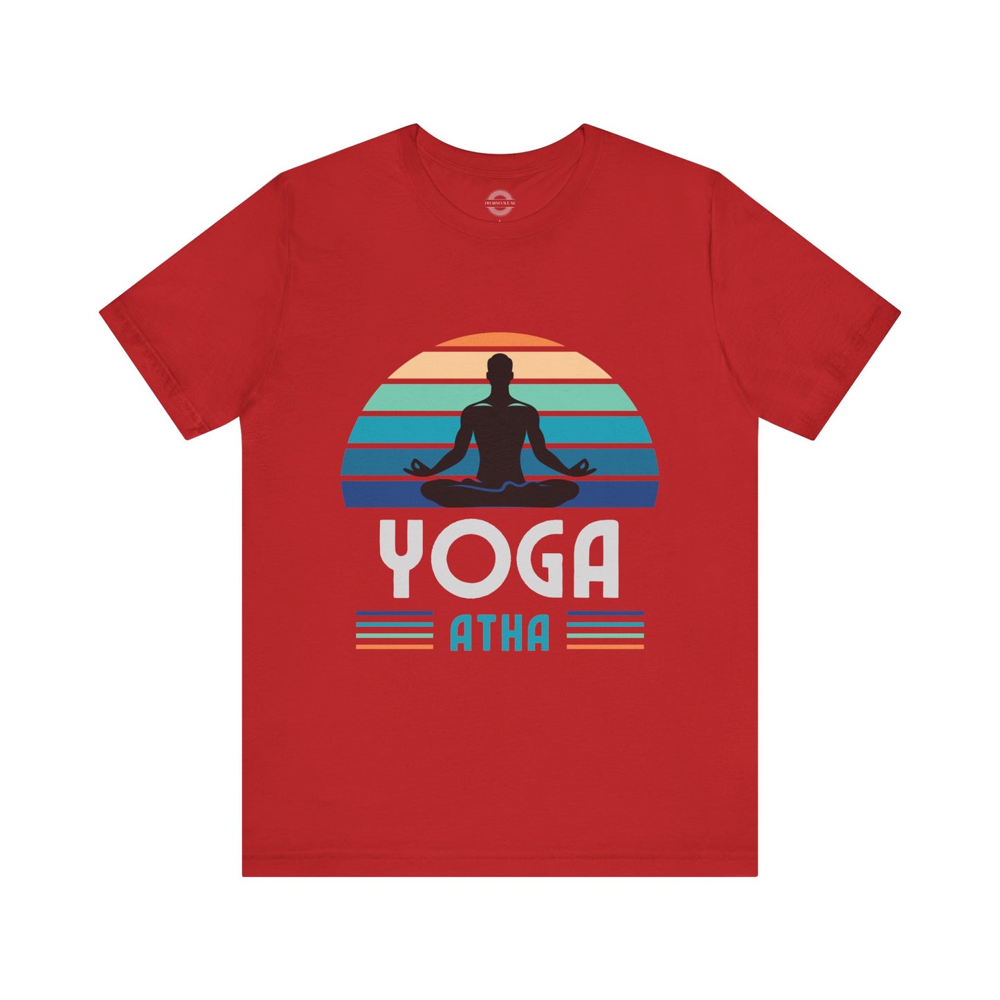 Yoga Atha Cotton T-Shirt Navy Forest, Men