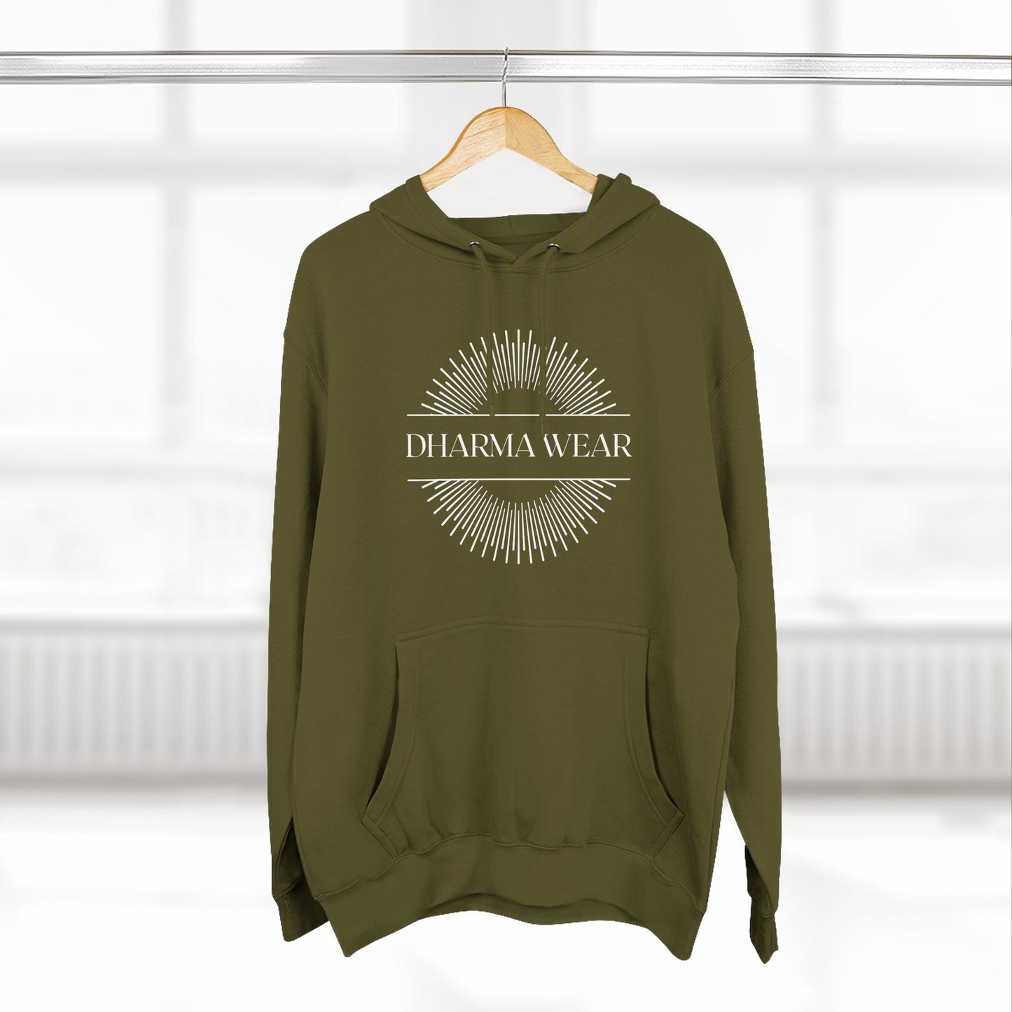 Inhale Exhale Sweatshirt Fleece Hoodie, Women