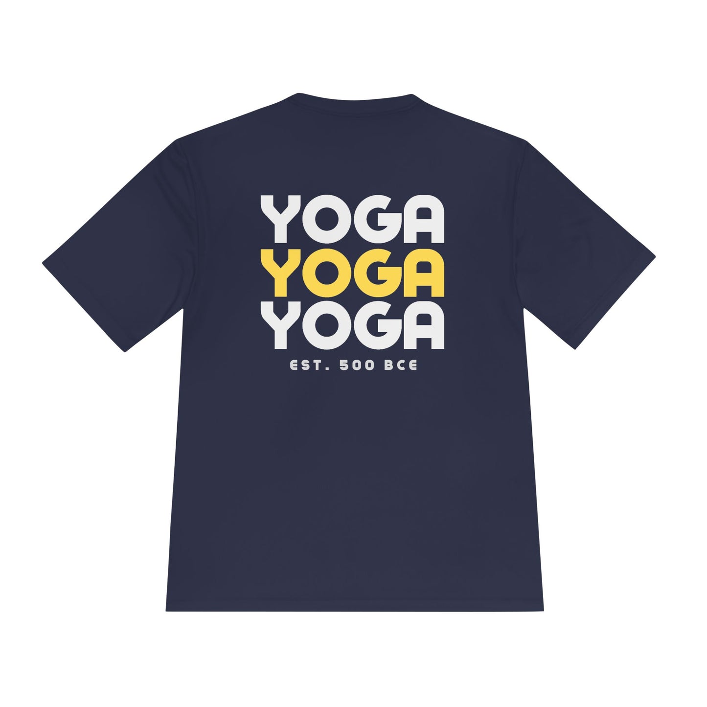 Yoga Est. 500 BCE Moisture Wicking Tee Black, Men