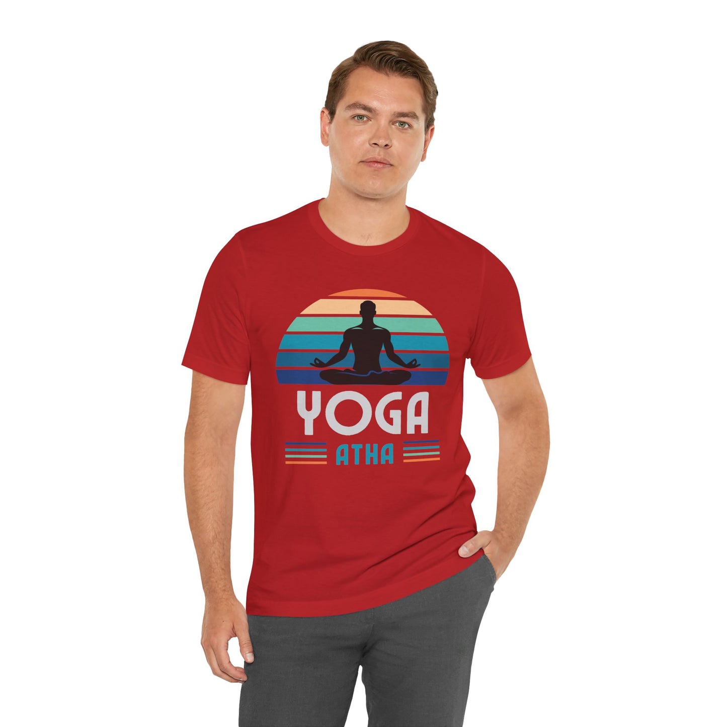 Yoga Atha Cotton T-Shirt Dark Grey, Men