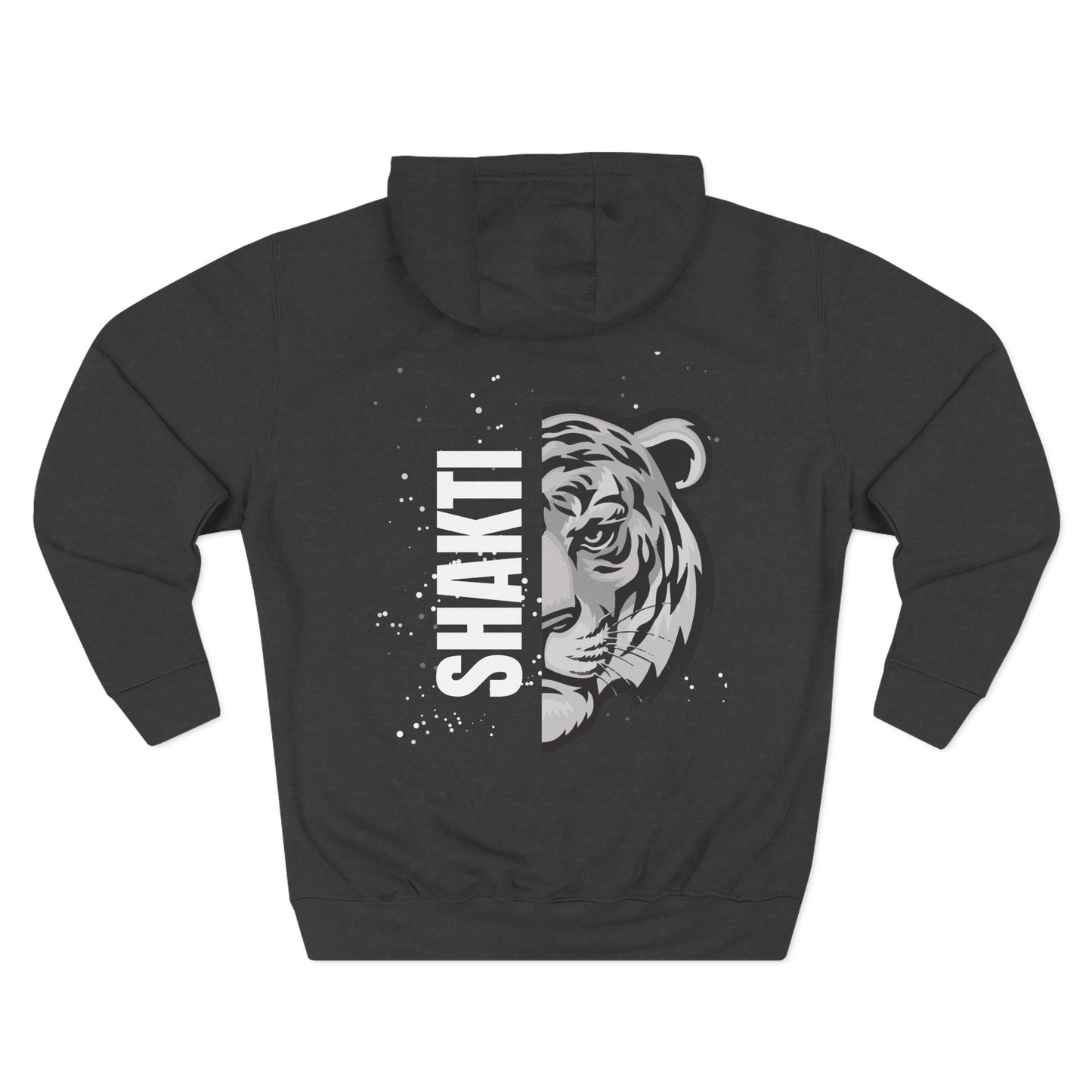 Shakti Power Sweatshirt Fleece Hoodie White, Women