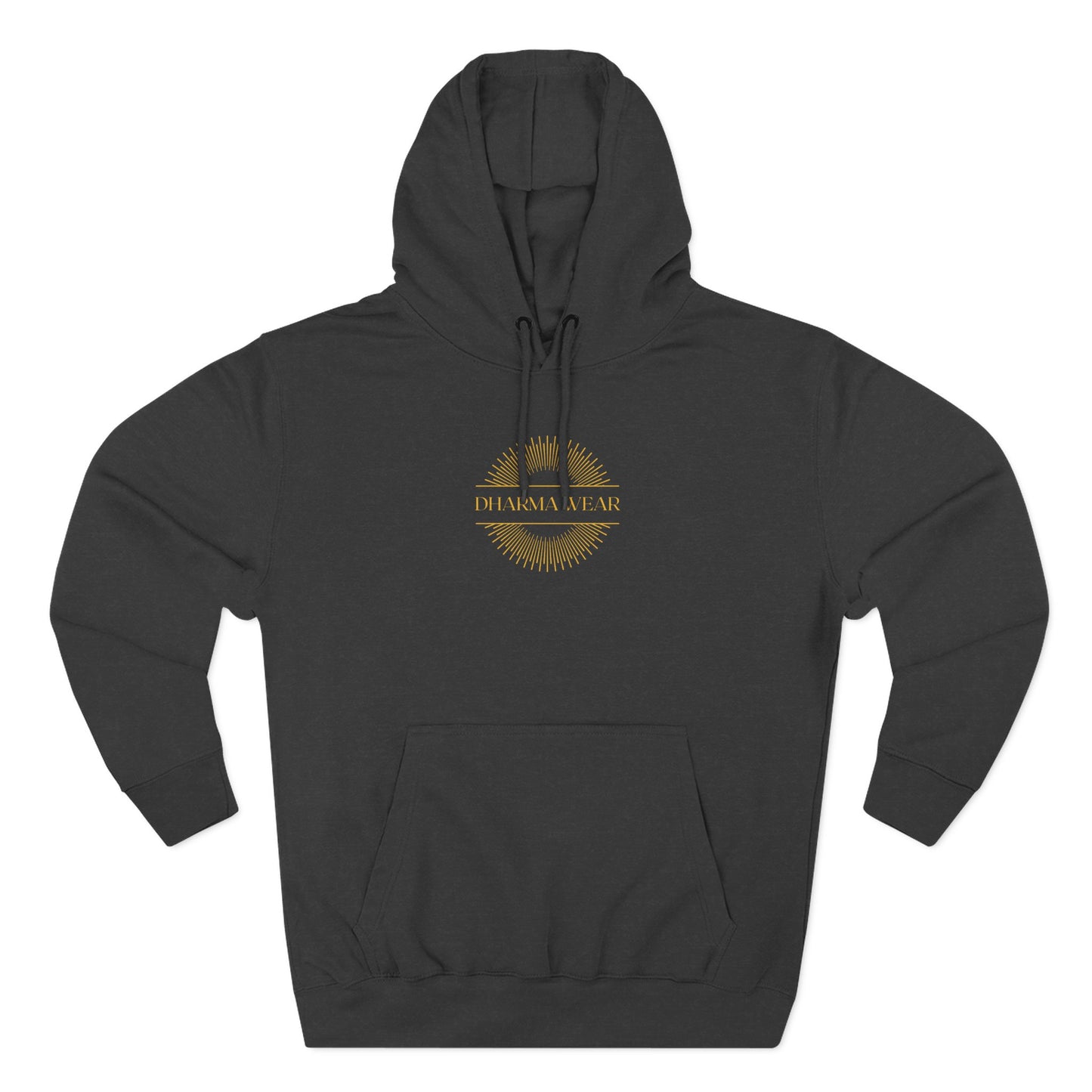 Strength, Wisdom & Courage Sweatshirt Fleece Hoodie Heather Grey, Women