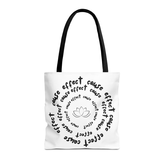 Karma Cause and Effect Tote Bag