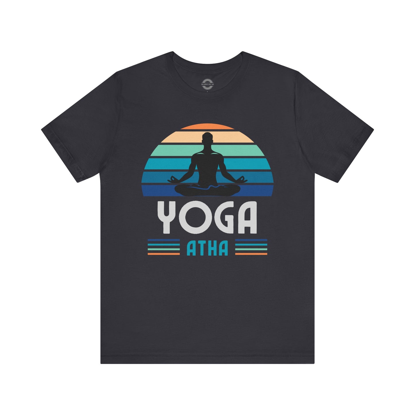 Yoga Atha Cotton T-Shirt Dark Grey, Men