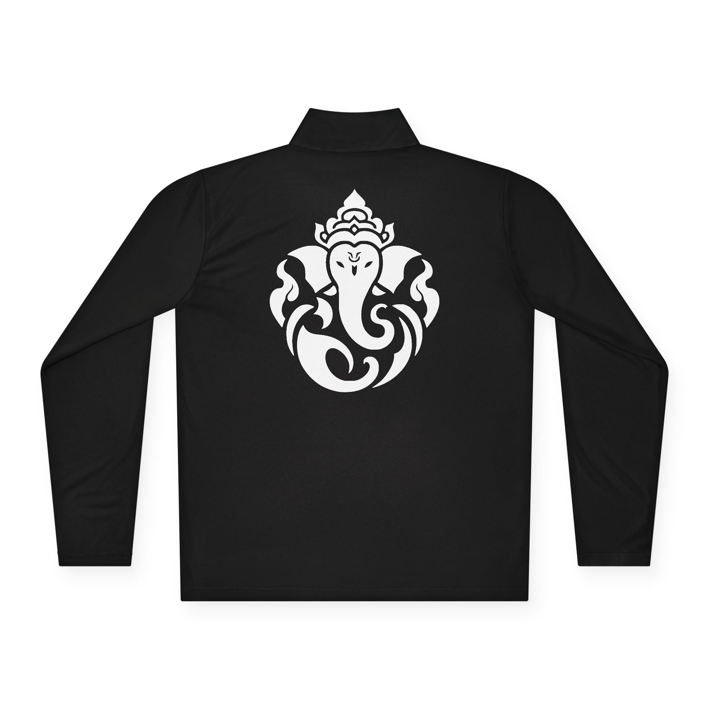 Ganesha Quarter-Zip Pullover Black, Men