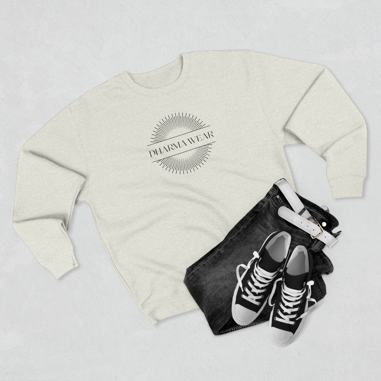 Inhale Exhale Crewneck Sweatshirt Royal Blue, Women
