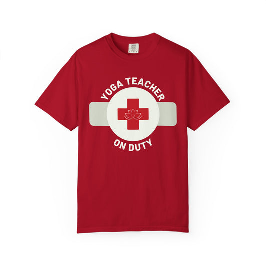 Yoga Teacher On Duty T Shirt, Men