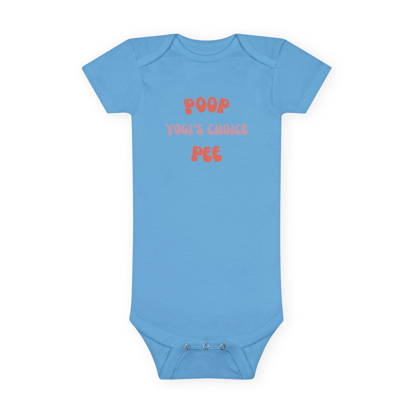 Baby Yogi's Choice Short Sleeve Organic Cotton Bodysuit