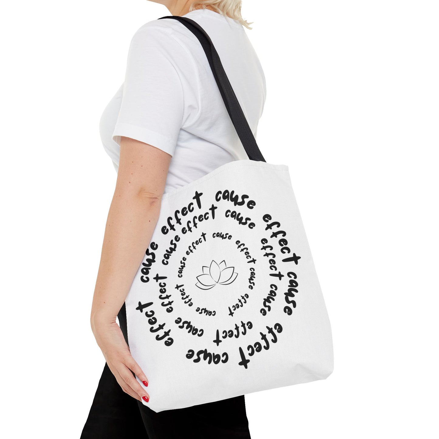 Karma Cause and Effect Tote Bag