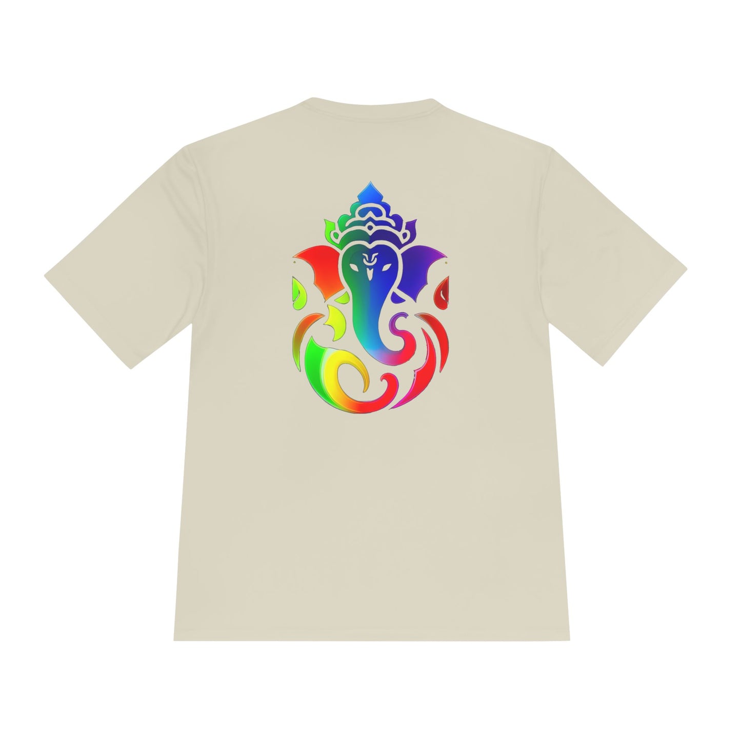 Rainbow Ganesha Moisture Wicking Tee, Women
