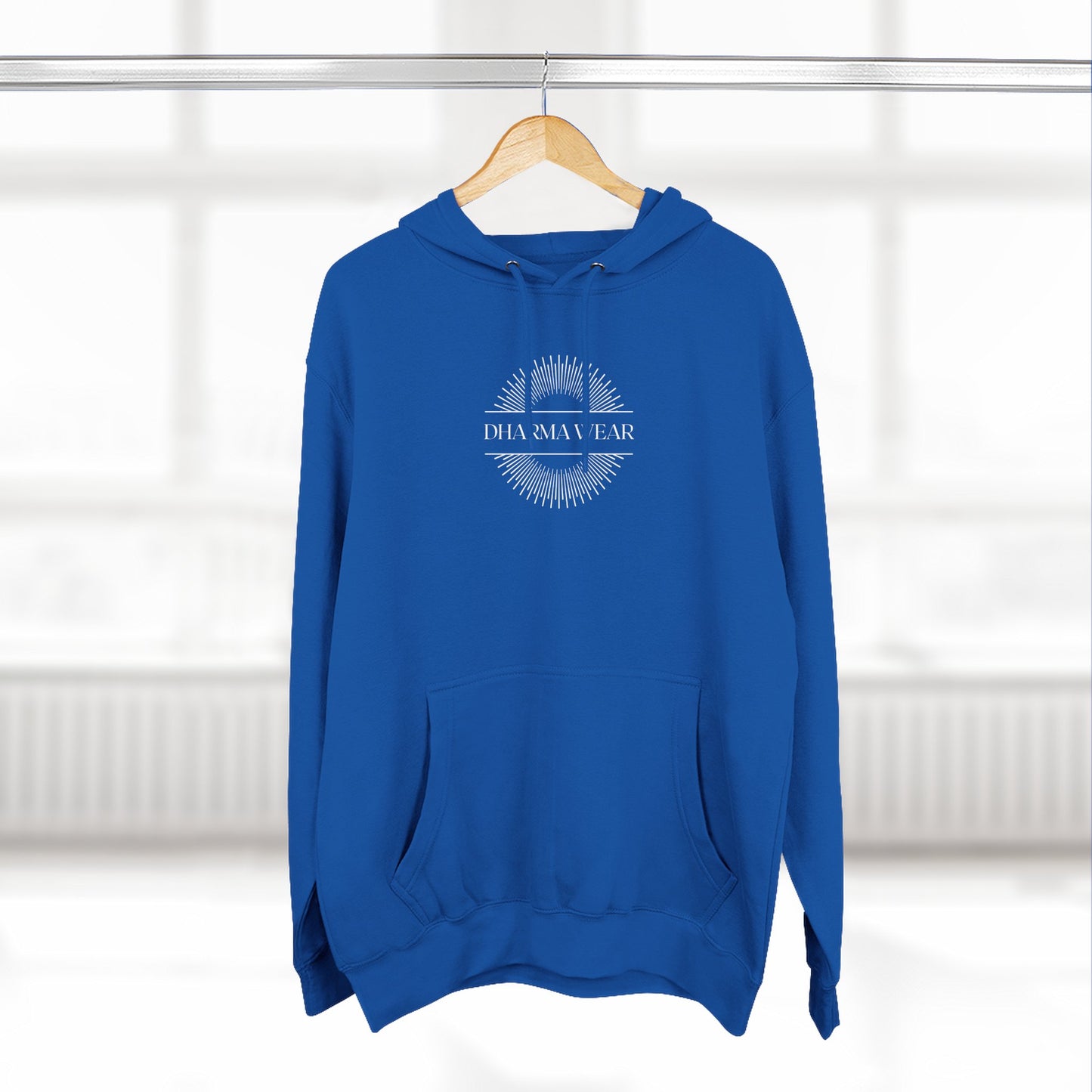 Yoga Atha Sweatshirt Fleece Hoodie Heather Grey, Women