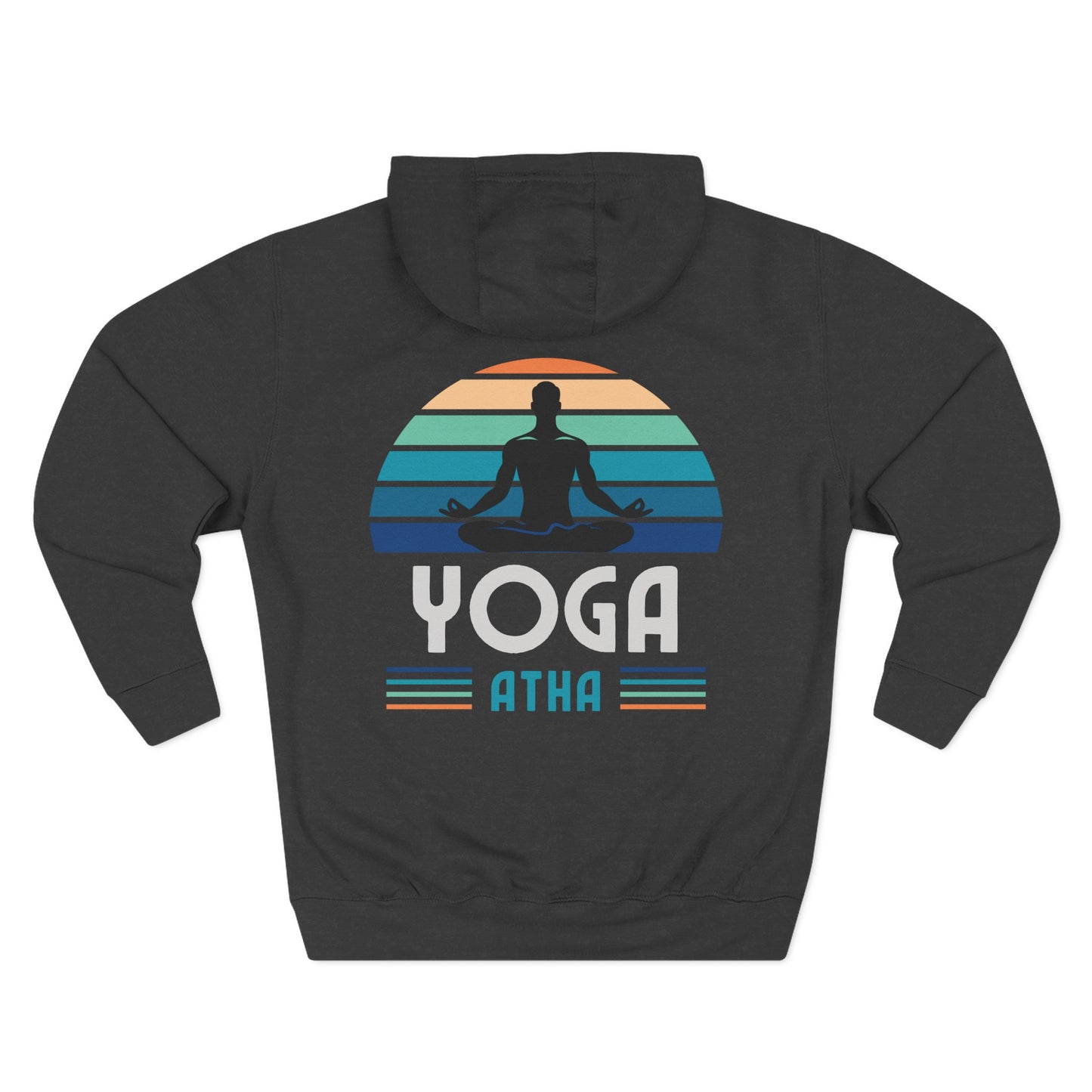 Yoga Atha Sweatshirt Fleece Hoodie, Men
