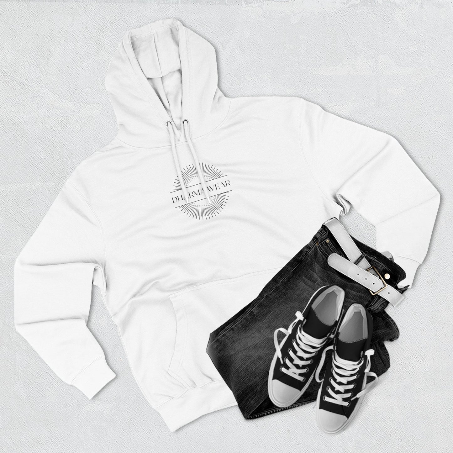 Shakti Power Sweatshirt Fleece Hoodie Heather Grey, Women