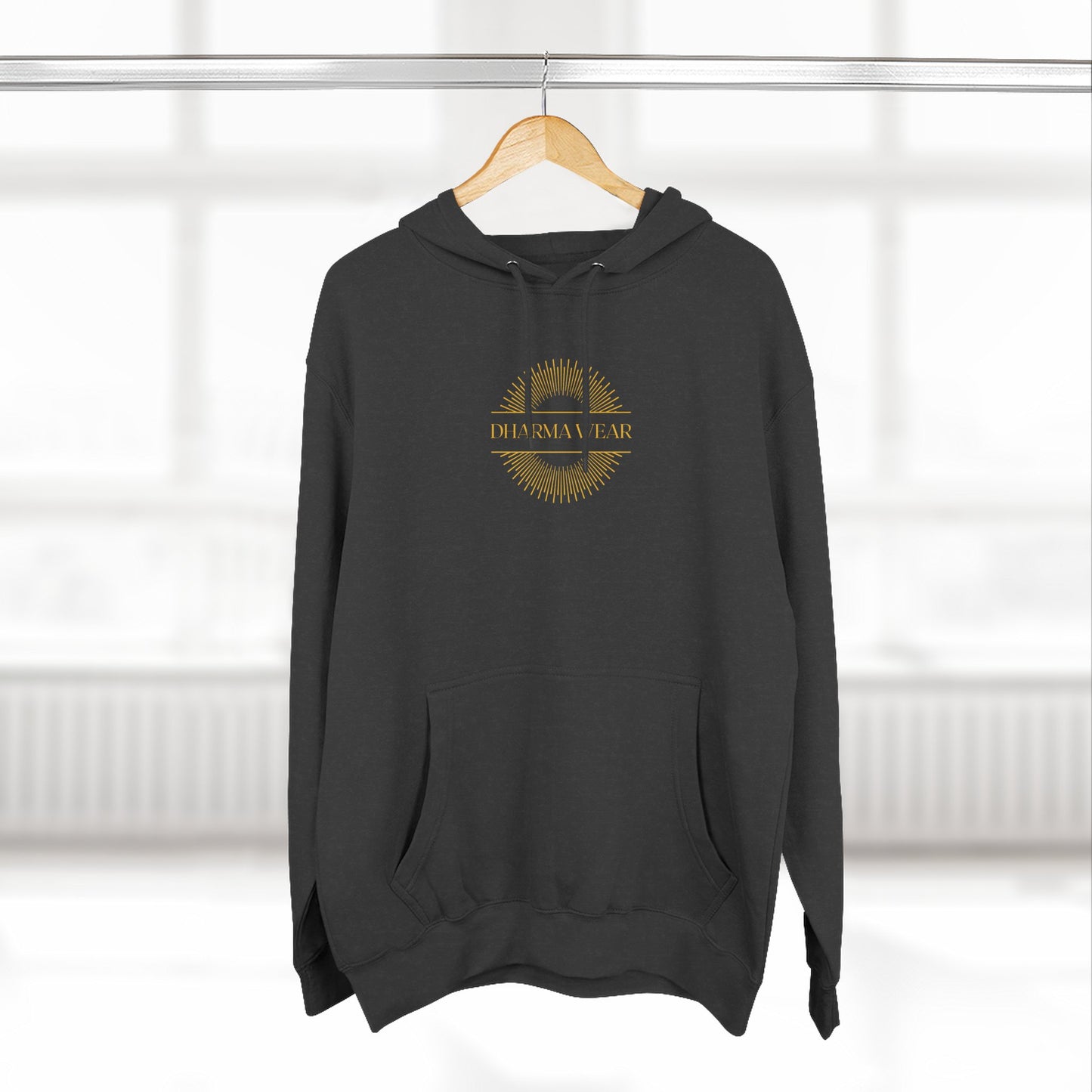 Strength, Wisdom & Courage Sweatshirt Fleece Hoodie Heather Grey, Women