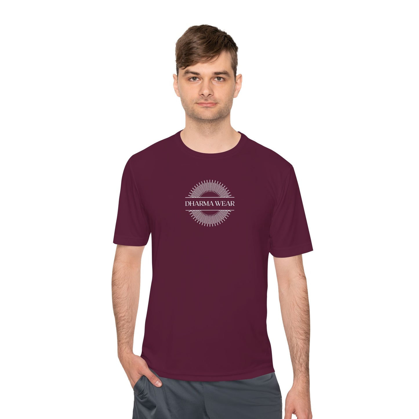 Yoga Est. 500 BCE Moisture Wicking Tee Iron Grey, Men