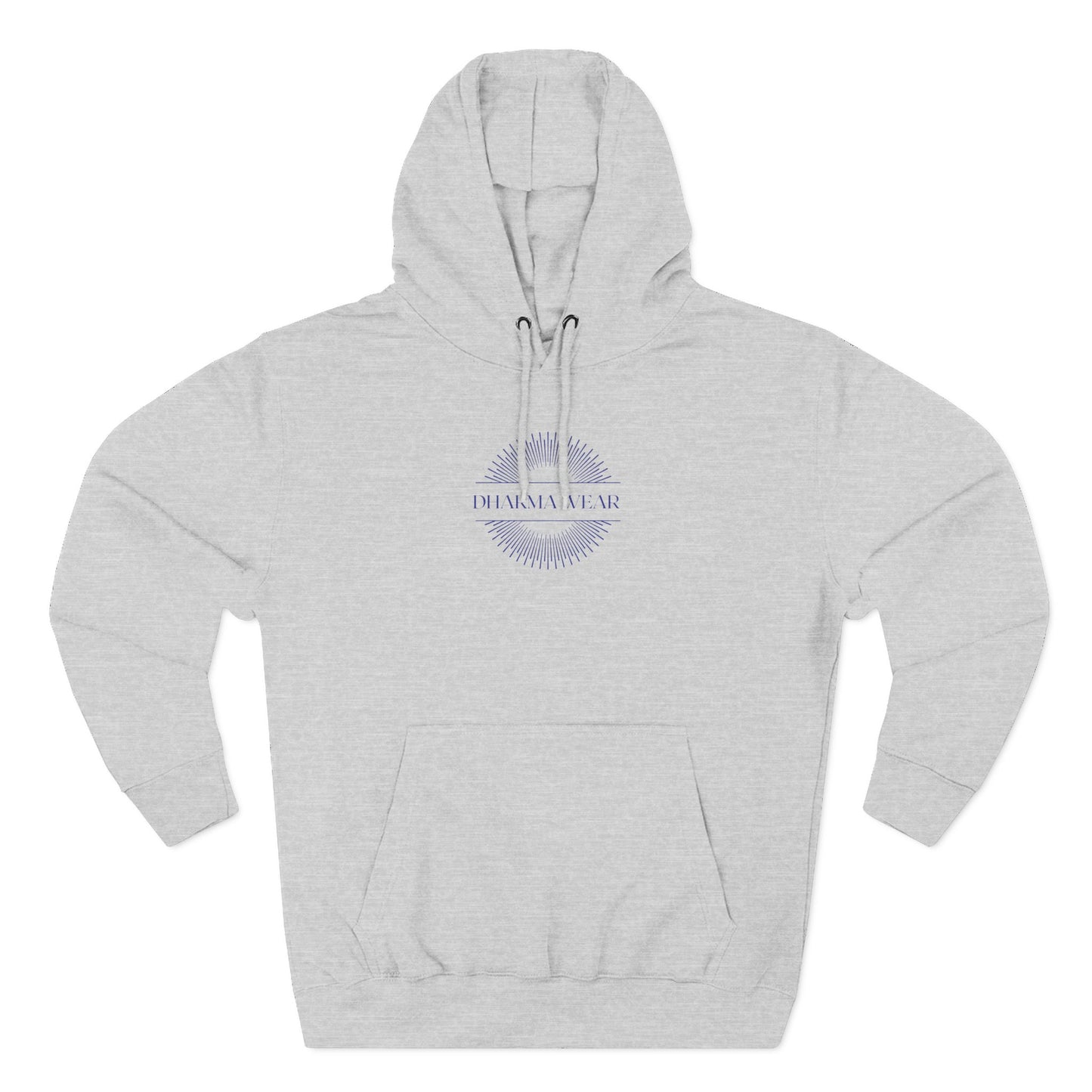 Strength, Wisdom & Courage Sweatshirt Fleece Hoodie Navy, Women