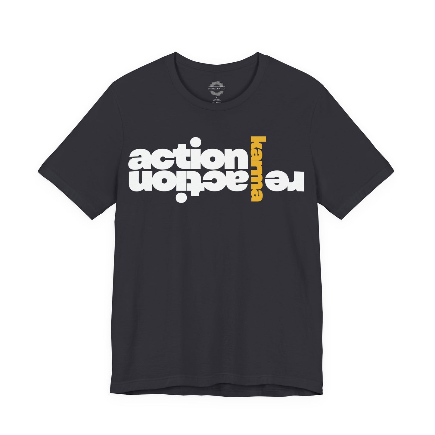 Action Reaction Karma Tee, Navy