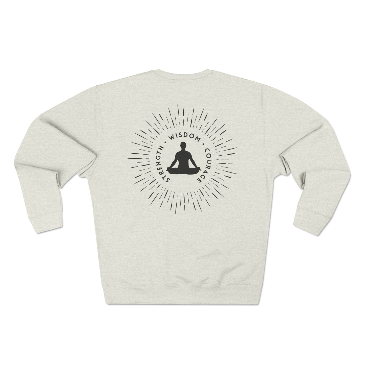 Strength, Wisdom & Courage Crewneck Sweatshirt, Women