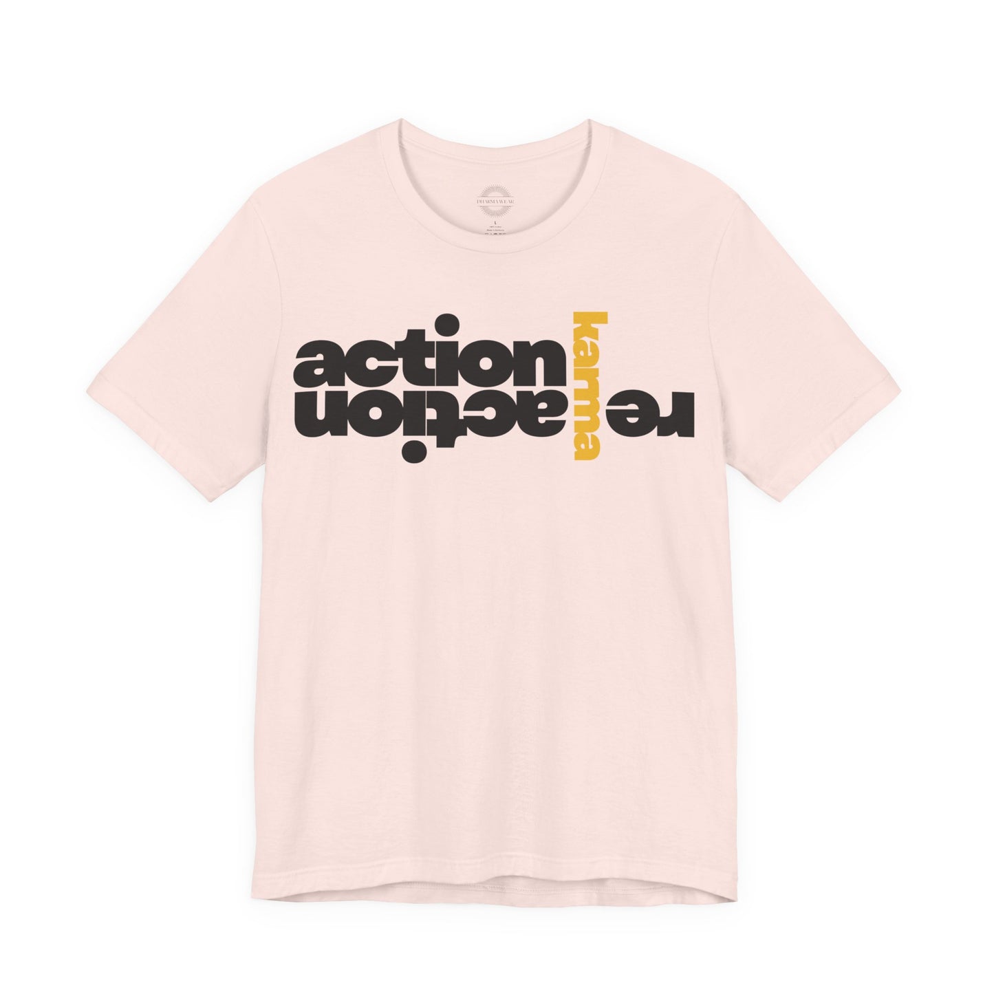 Action Reaction Karma Tee, Black