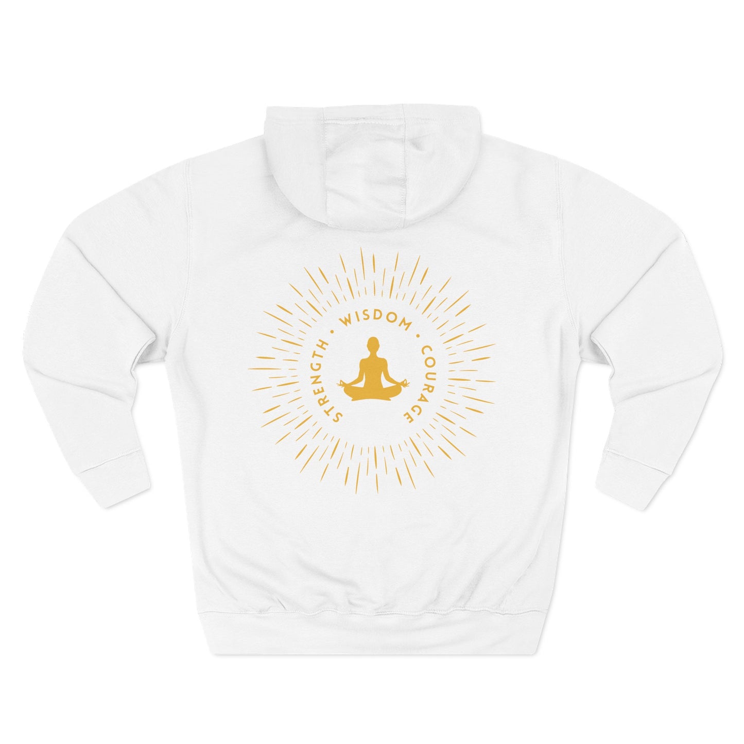 Strength, Wisdom & Courage Sweatshirt Fleece Hoodie, Women