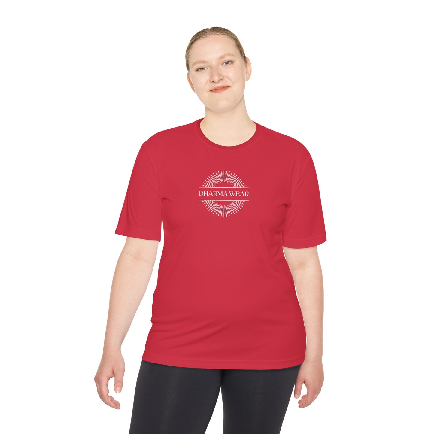 More Dharma Less Drama Moisture Wicking Tee, Women