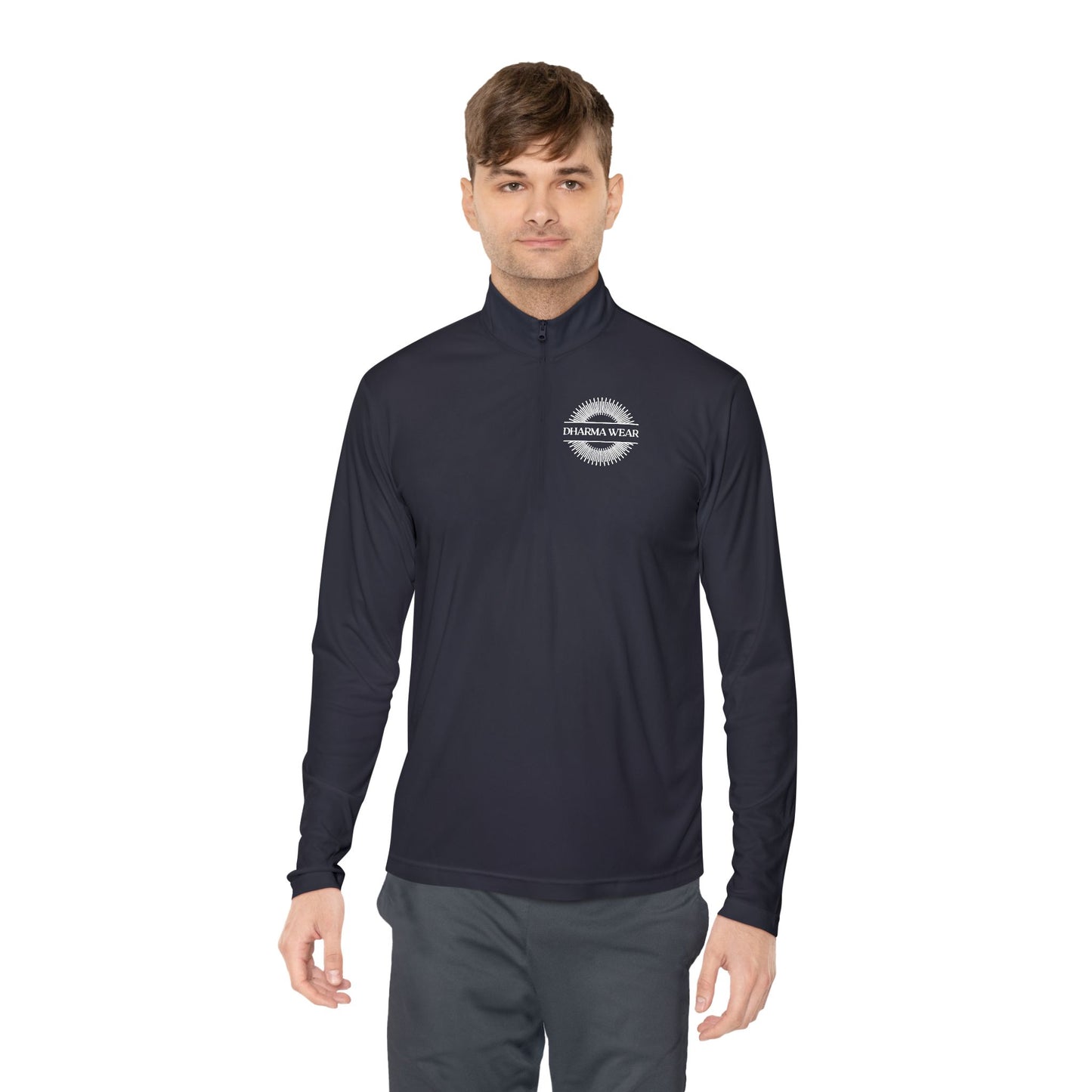 Ganesha Quarter-Zip Pullover True Red, Men
