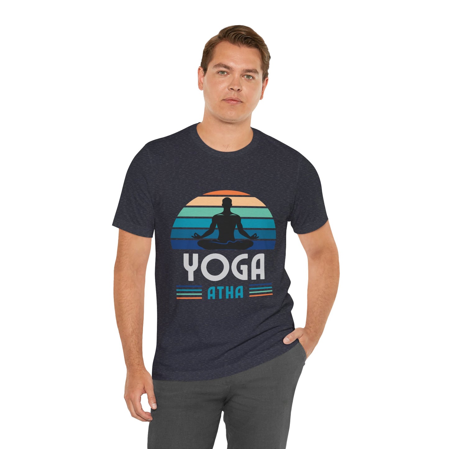 Yoga Atha Cotton T-Shirt Black, Men