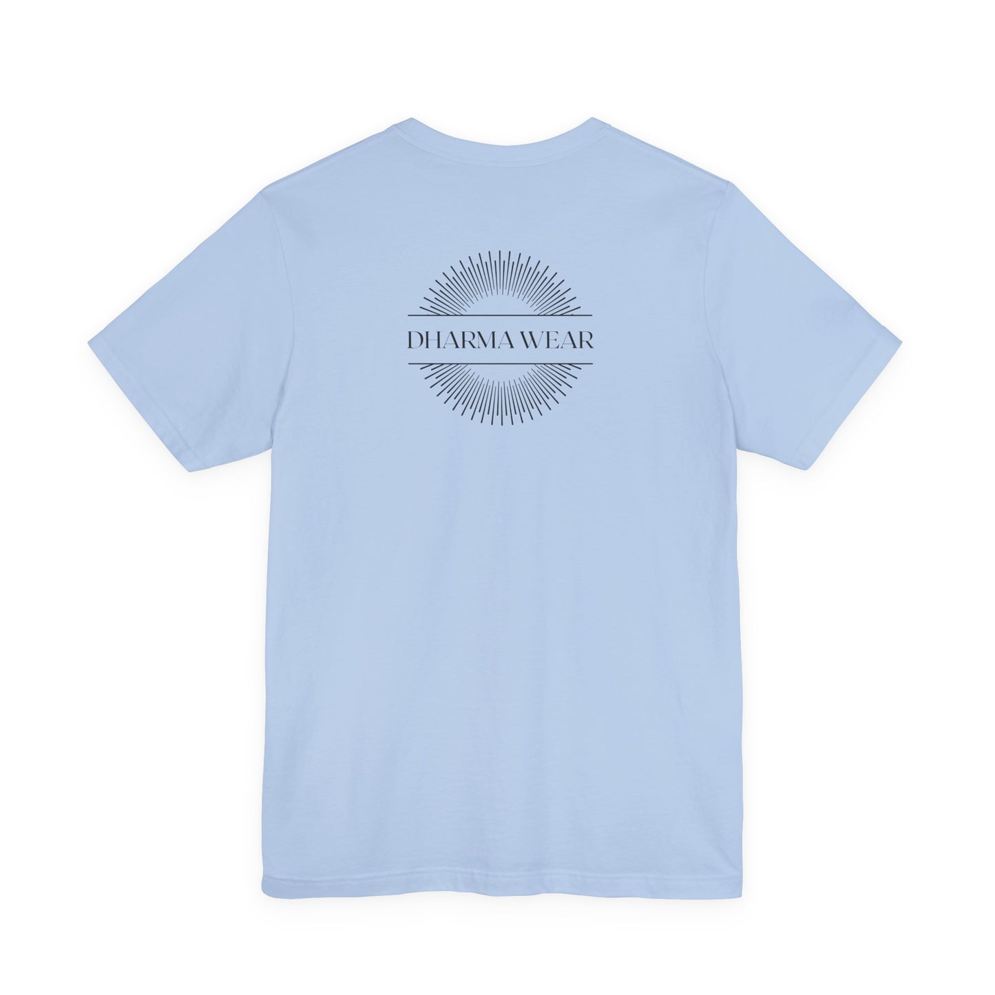 Action Reaction Karma Tee, Blue
