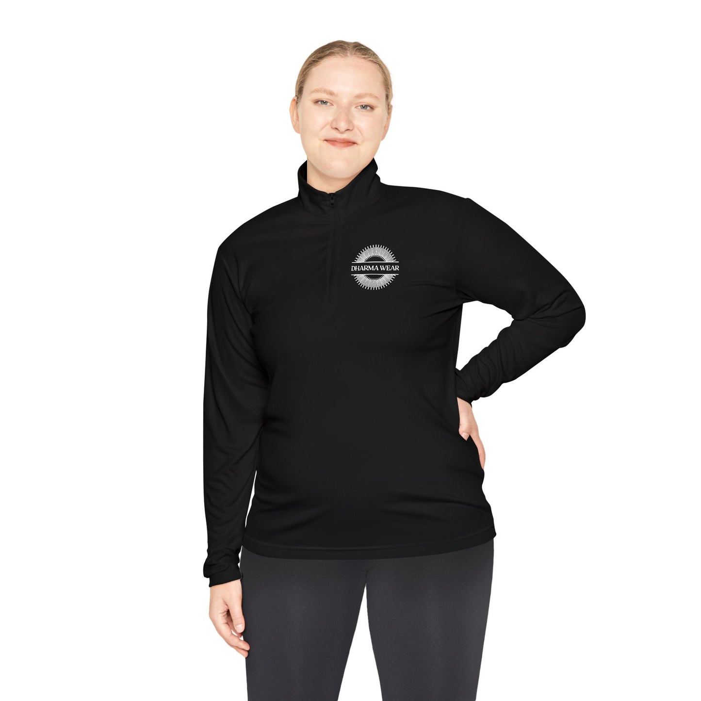 Ganesha Quarter-Zip Pullover, Women