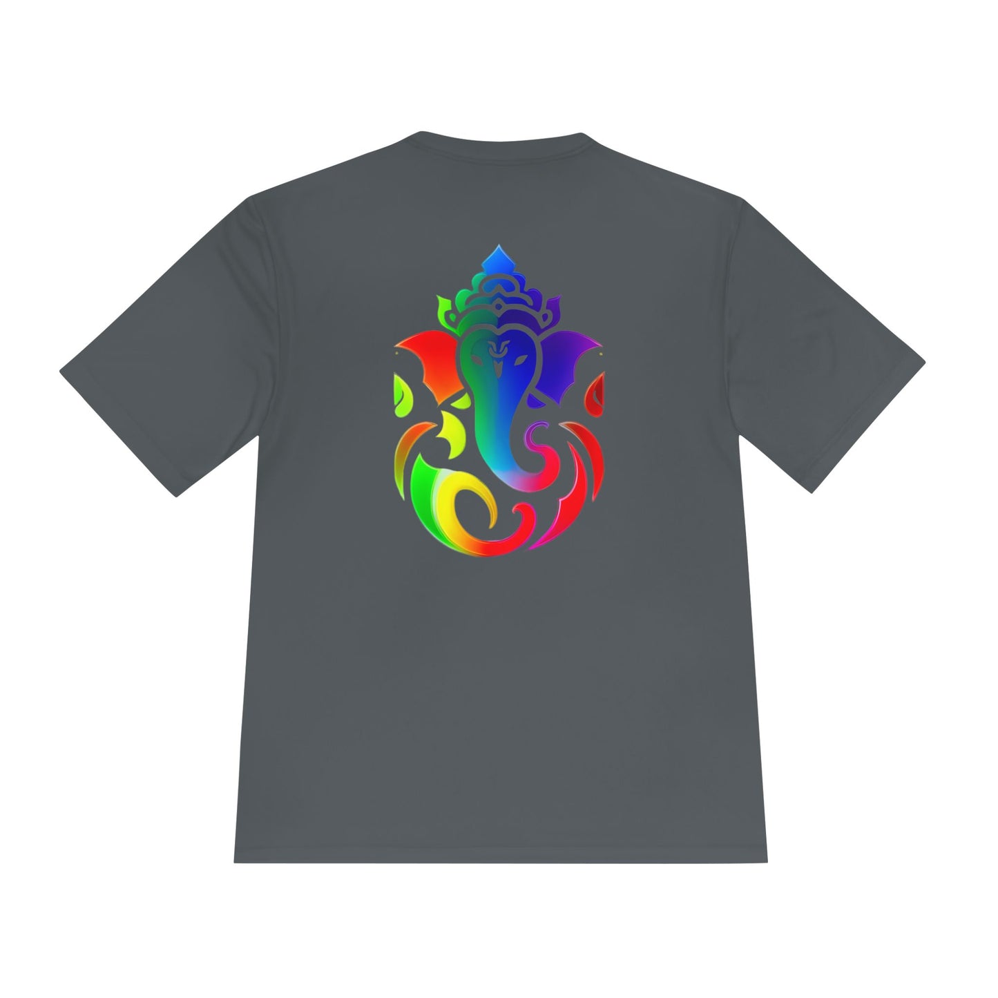 Rainbow Ganesha Moisture Wicking Tee, Women