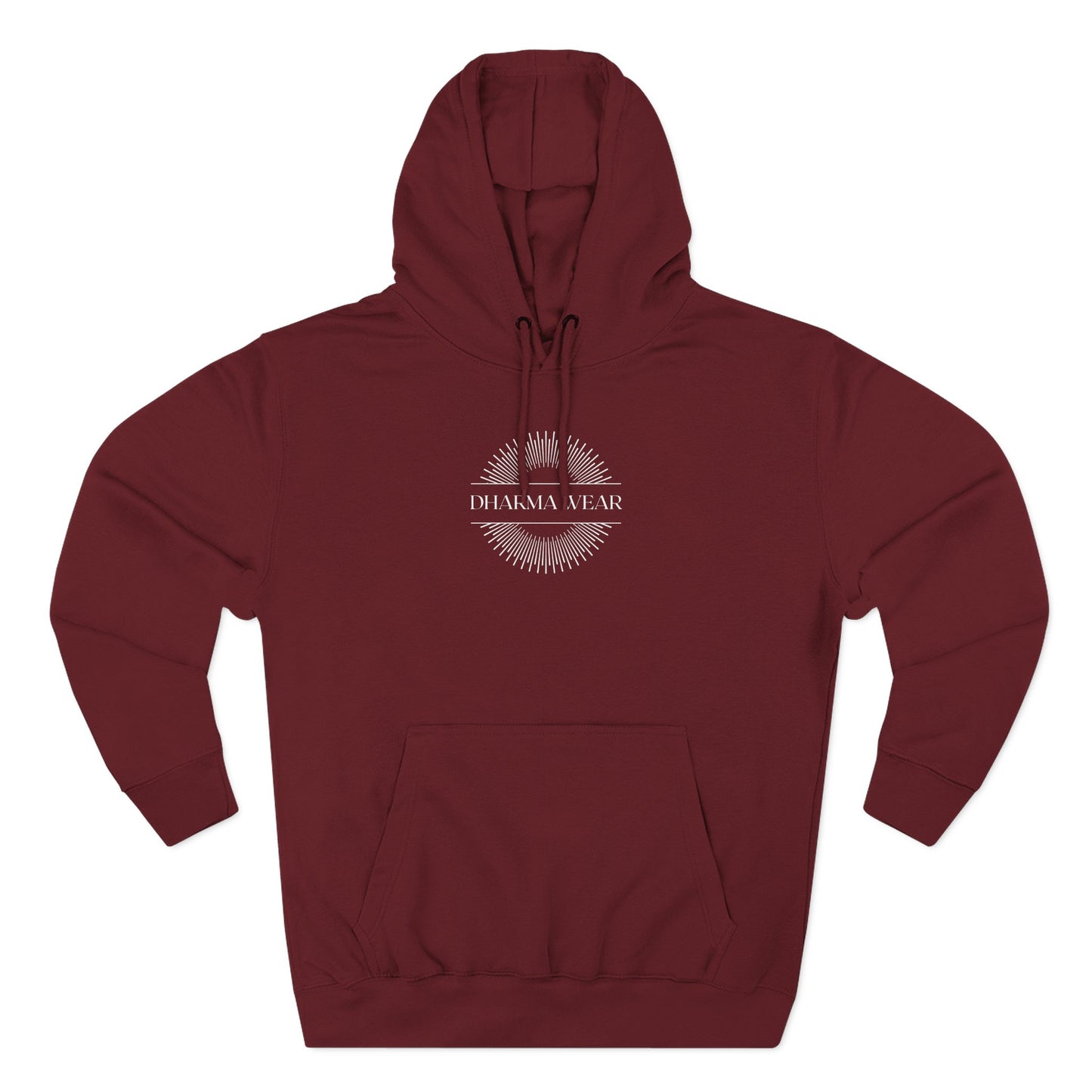 Inhale Exhale Sweatshirt Fleece Hoodie Charcoal Heather, Women