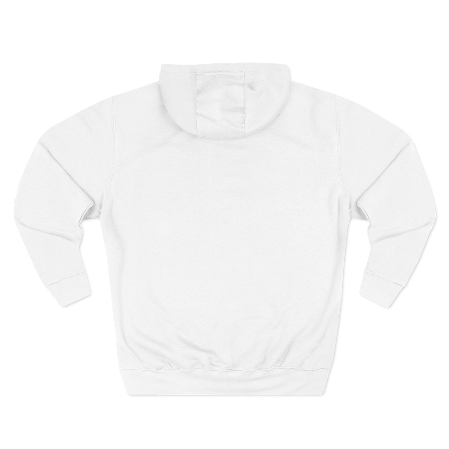 Hibiscus Flower Sweatshirt Fleece Hoodie White, Women